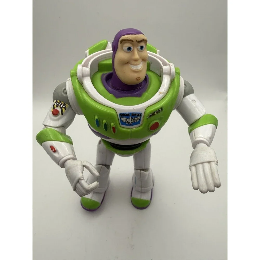 Disney Pixar Buzz Lightyear Figure Lot Toy Story Poseable 10” 7”